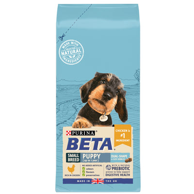 Beta Puppy Small Breed Dry Dog Food With Chicken 2kg