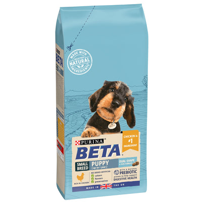 Beta Puppy Small Breed Dry Dog Food With Chicken 2kg