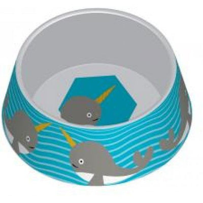 Ministry Of Pets Melamine Non-Slip Bowl Narwhal Large 480ml