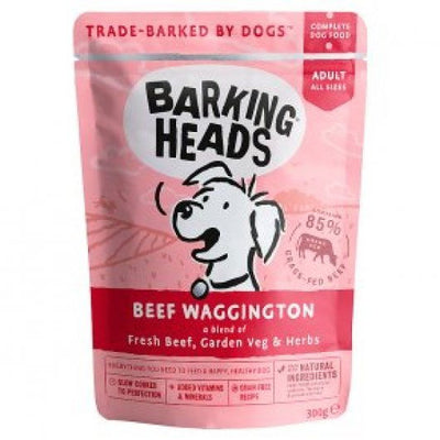 Barking Heads Beef Waggington 300g