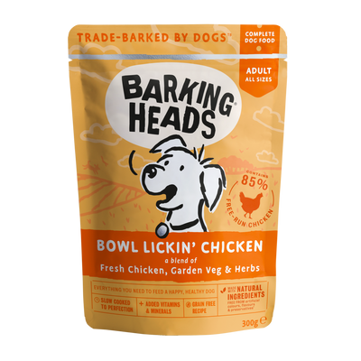 Barking Heads Bowl Lickin' Chicken 300g