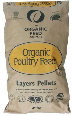 Allen & Page Organic Poultry Layers Pellets + Omega 3 20kg