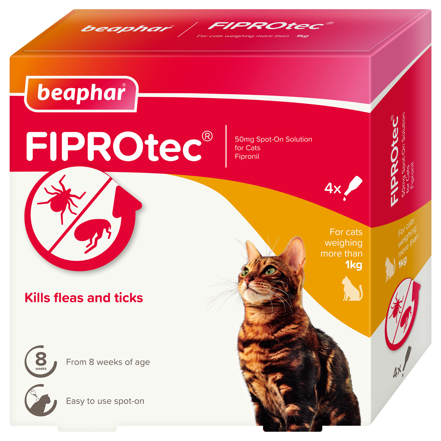 Fiprotec Spot On Cat 4 Pipette