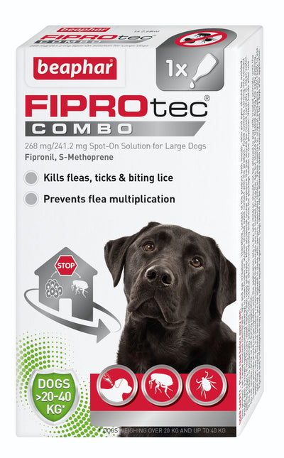 New Fiprotec Combo Large Dog 1 Pipette