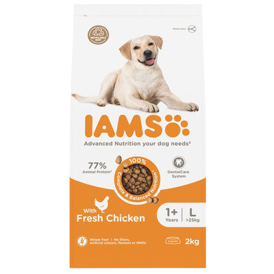 Iams Vitality Adult Large Dog With Fresh Chicken 2kg
