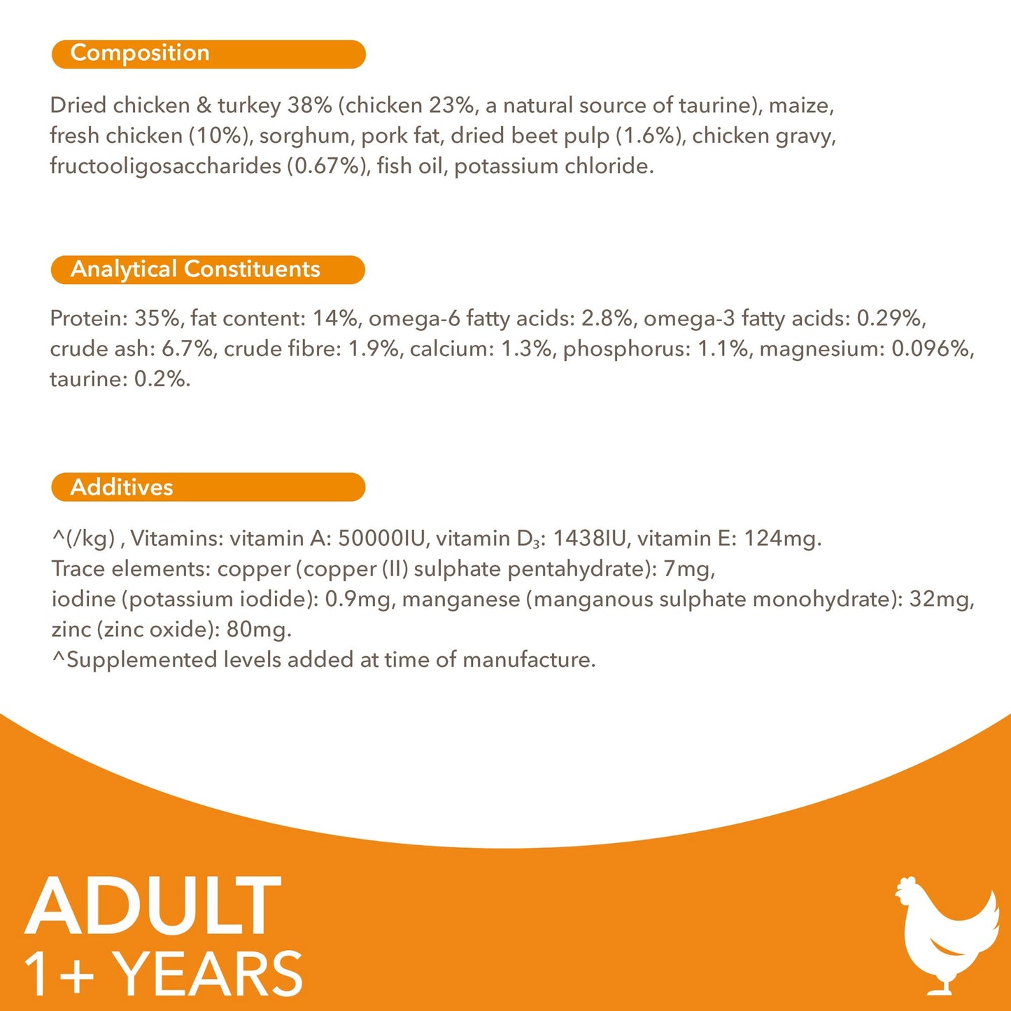 Iams Vitality Adult Cat With Fresh Chicken 10kg