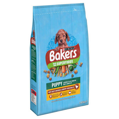 Bakers Puppy Rich In Chicken With Country Veg 2.85kg