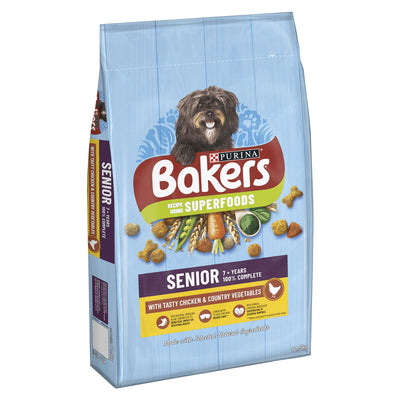 Bakers Senior Rich In Chicken With Country Veg 12.5kg