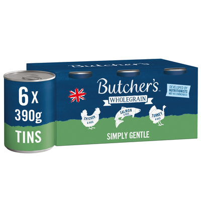 Butcher's Simply Gentle Dog Food Cans 6x390g