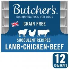 Butcher's Succulent Recipes Dog Food Trays 12x150g