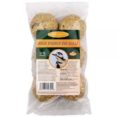 Johnston & Jeff High Energy Fat Balls 6pk 90g