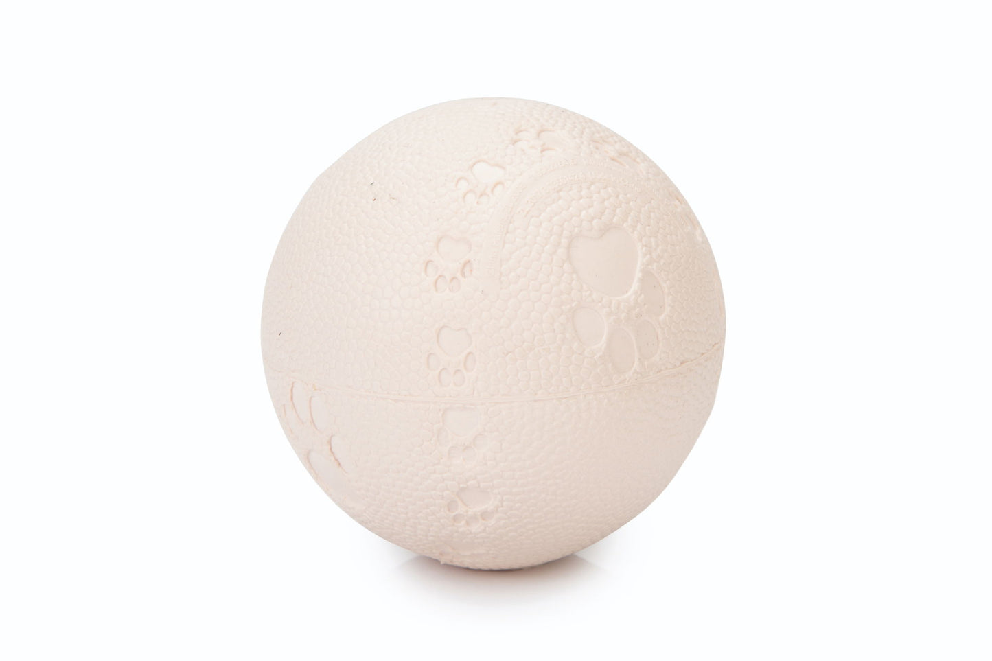 Beeztees Puppy Rubber Play Ball Pink 6cm