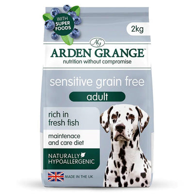 Arden Grange Sensitive Adt Ocean White Fish & Potato 2kg