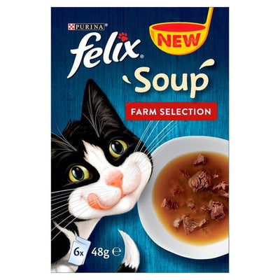 Felix Soup Farm Selection 6 X 48g