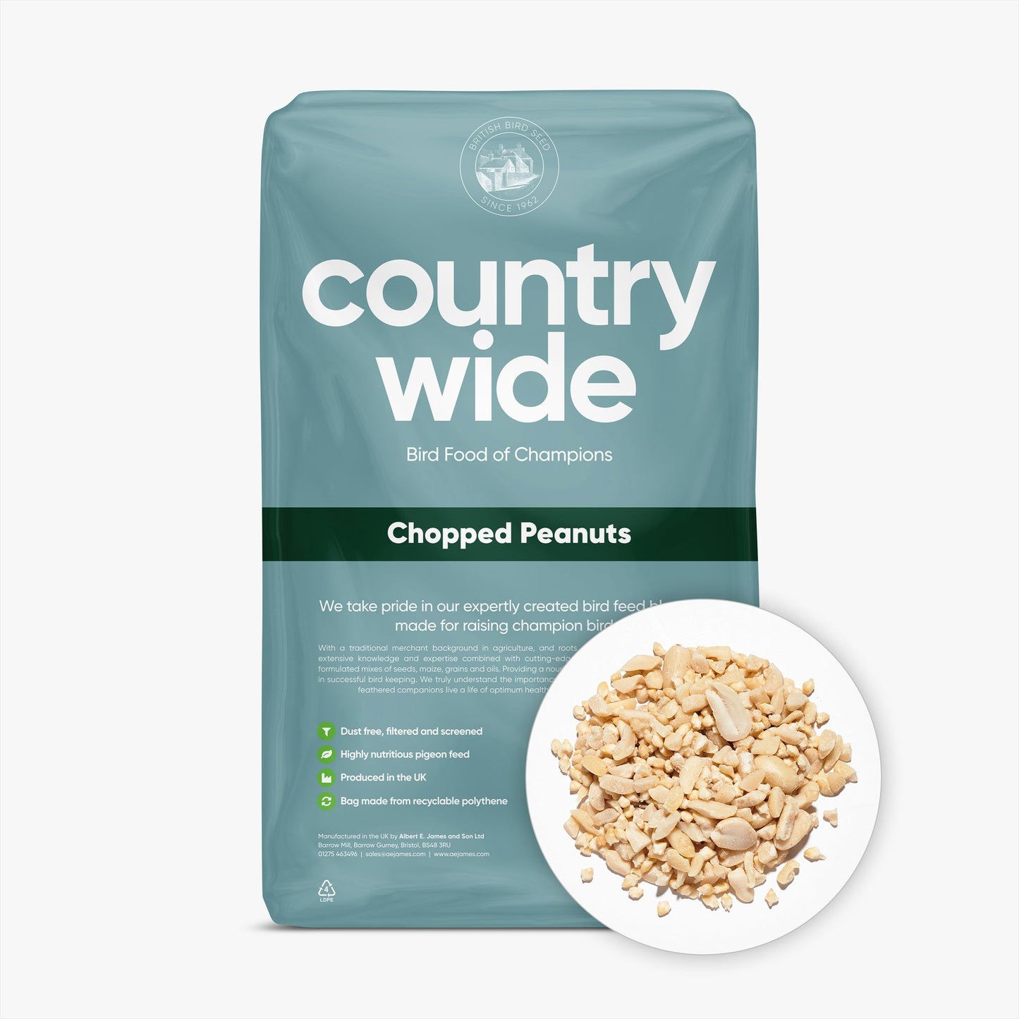 Countrywide Bird Peanut Granules 25kg