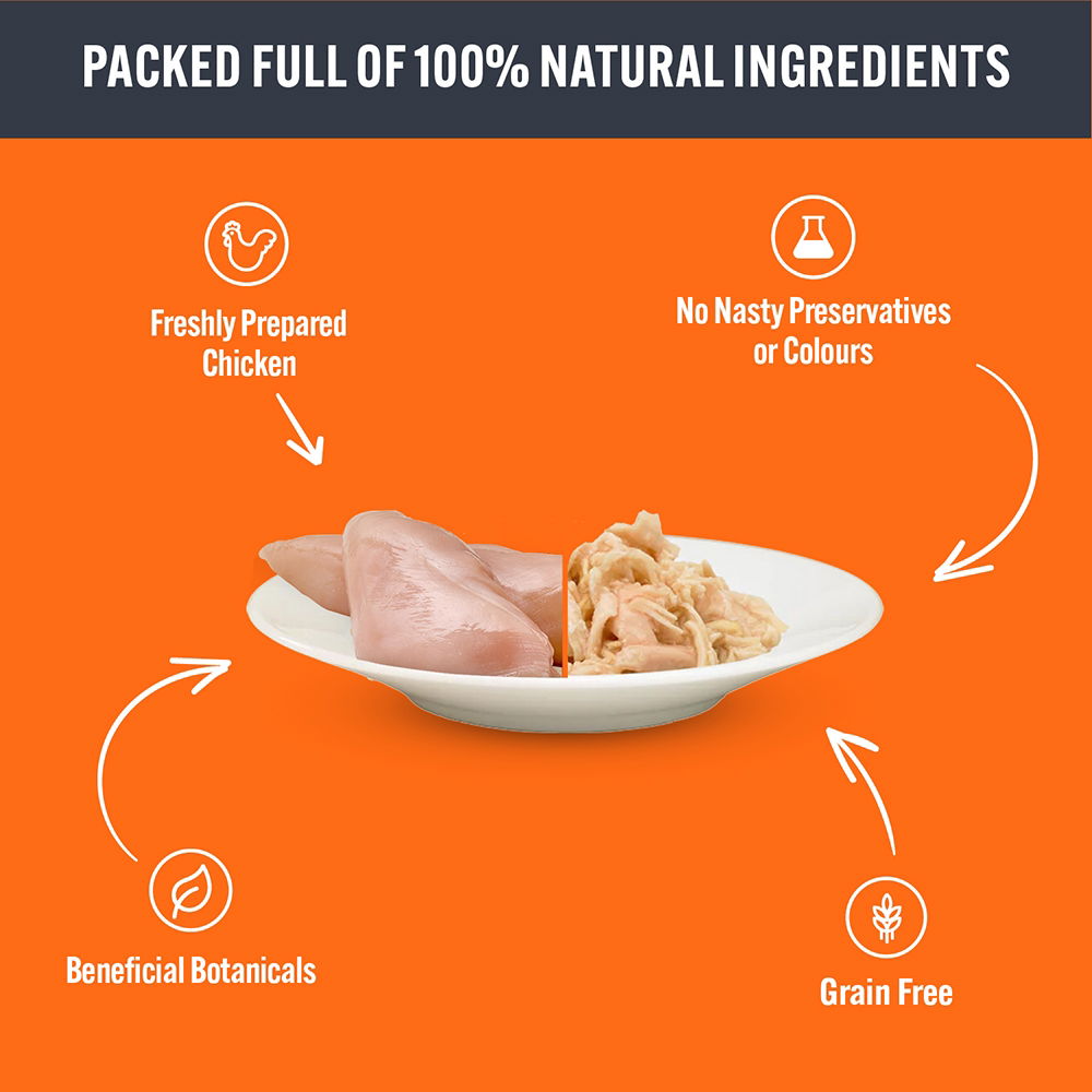 It's Only Natural Cat Lux Meat Selection 12x70g