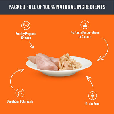 It's Only Natural Cat Lux Meat Selection 12x70g