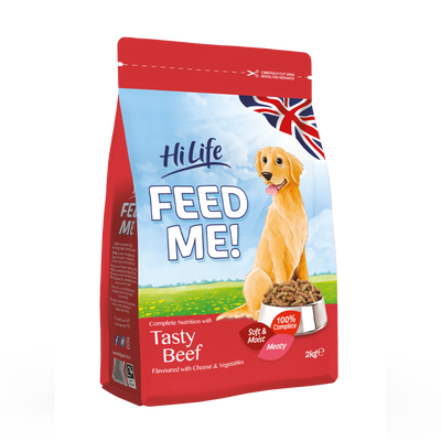 Hilife Complete Moist Mince Dog Beef & Cheese 2kg
