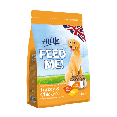 Hilife Complete Moist Mince Dog Turkey Chicken Bacon 2kg