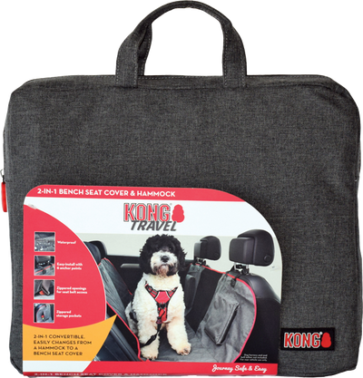 KONG 2-in-1 Bench Seat Cover & Hammock