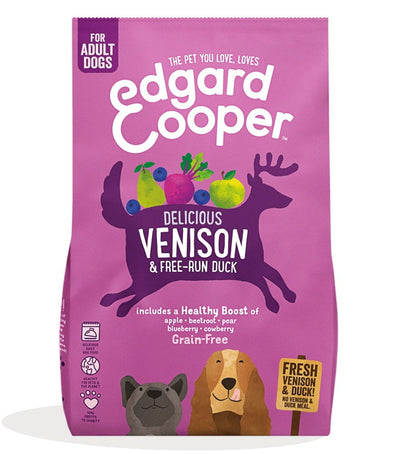 Edgard & Cooper Dog Adult Dry Venison & Duck 2.5kg