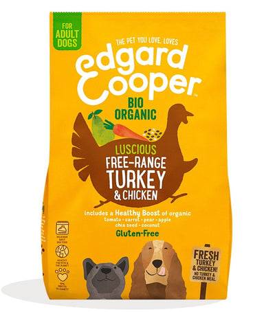 Edgard & Cooper Dog Adult Dry Organic Turkey 2.5kg