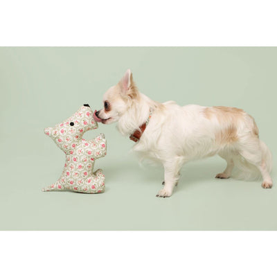 Cath Kidston Provence Rose Tough Cotton Canvas Stanley Plush Dog Toy