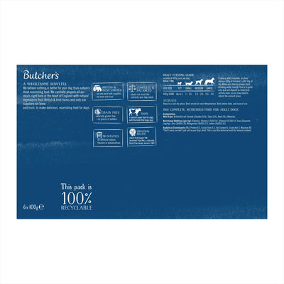 Butcher's Tripe Dog Food Cans 6x400g