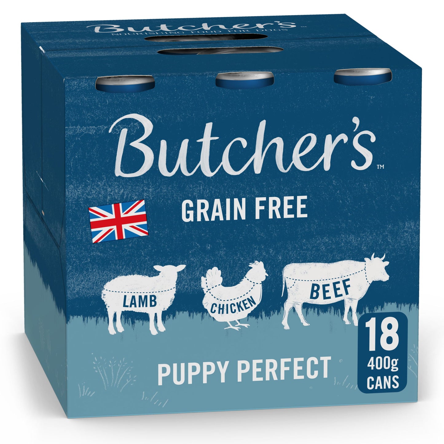 Butcher's Puppy Perfect Dog Food Cans 18x400g