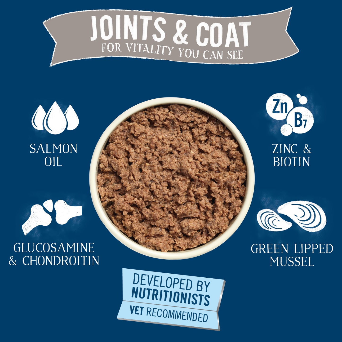 Butcher's Joints & Coat Dog Food Cans 18x390g
