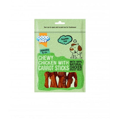 Pawsley & Co Chewy Chicken With Carrot Sticks 90g