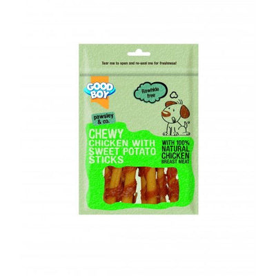 Pawsley & Co Chewy Chicken With Sweet Potato Sticks 90g