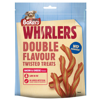 Bakers Dog Treat Bacon And Cheese Whirlers 130g