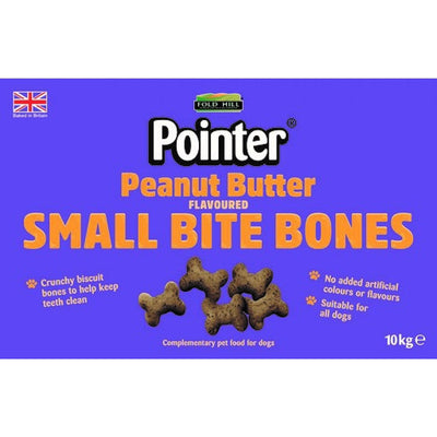 Pointer Petite Peanut Butter Flavoured Bones 10kg