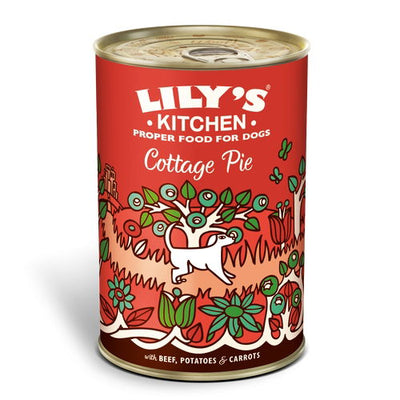 Lily's Kitchen Wet Dog Tin Cottage Pie 400g
