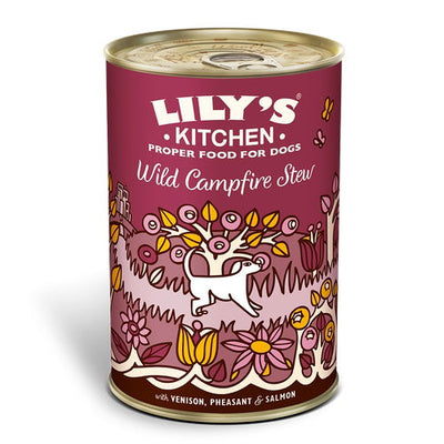 Lily's Kitchen Wet Dog Tin Wild Campfire Stew 400g