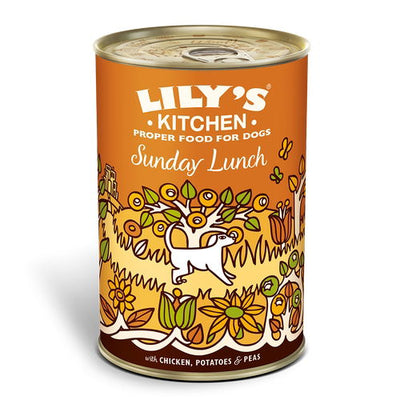Lily's Kitchen Wet Dog Tin Sunday Lunch 400g