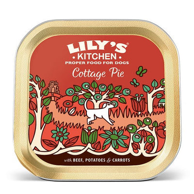 Lily's Kitchen Wet Dog Tray Cottage Pie 150g