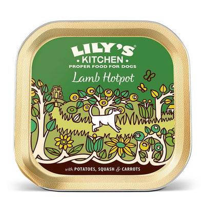 Lily's Kitchen Wet Dog Tray Lamb Hotpot 150g