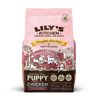Lily's Kitchen Dog Chicken & Salmon Puppy Recipe Dry Food 2.5kg