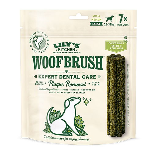 Lily's Kitchen Dog Woofbrush Dental Care Large 47gx7