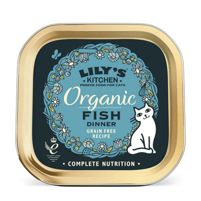 Lily's Kitchen Cat Adult Organic Fish Paté 85g
