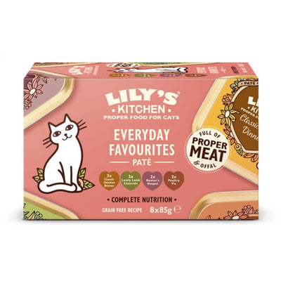 Lily's Kitchen Cat Smooth Paté Selection Multipack 8x85g