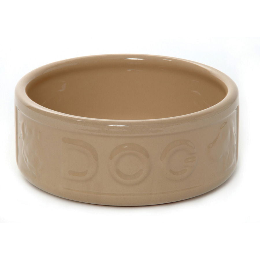 All Cane Lettered Dog Bowl 15cm (6")