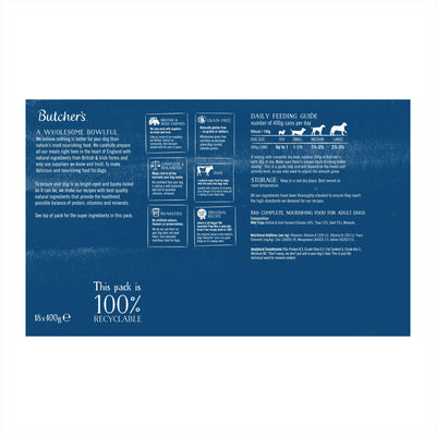 Butcher's Tripe Dog Food Cans 18x400g