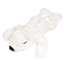 Pet Brands Festive No Stuffing Polar Bear Toy