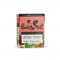 Pooch & Mutt Chicken & Beef Wet Food Carton 375g
