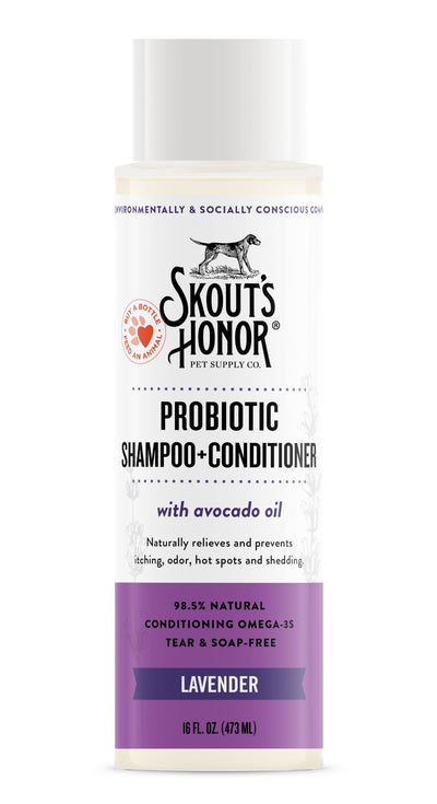 Skouts Honor Probiotic Shampoo + Cond Lavender 437ml