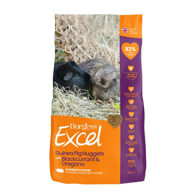 Burgess Excel Guinea Pig Blackcurrant & Oregano 10kg