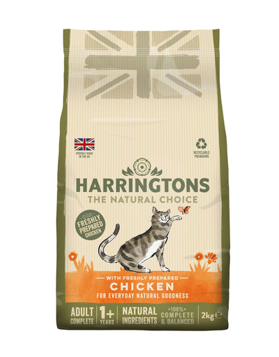 Harringtons Cat Dry Adult Chicken 2kg